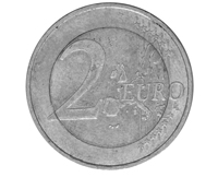 Test image | 2 Euro in diffuse incident light